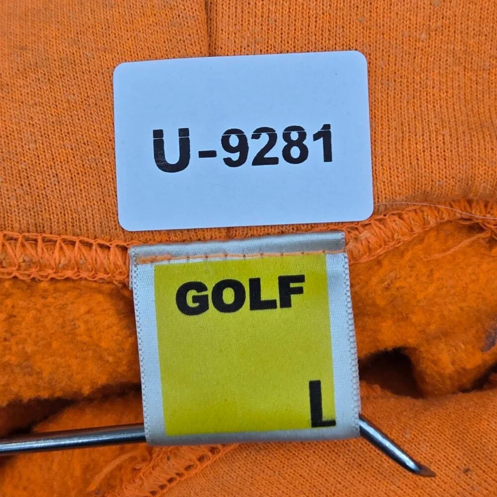 Golf Wang Men‎ Hoodie L Orange Save The Bees Graphic Print Fleece Pullover READ